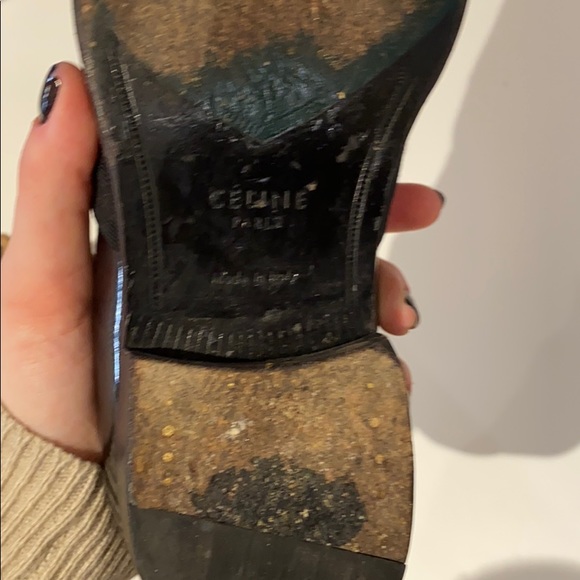 Celine 35 loved patent leather loafers - Picture 3 of 5